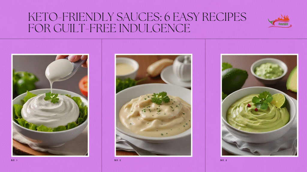 Keto-Friendly Sauces: 6 Easy Recipes for Guilt-Free Indulgence