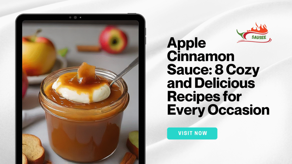 Apple Cinnamon Sauce: 8 Cozy and Delicious Recipes for Every Occasion